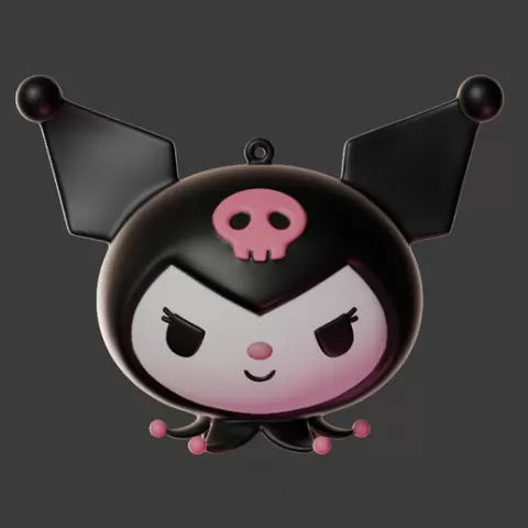 Kuromi Keychain