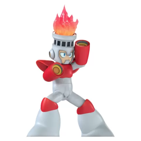 Mega Man: Fire Man Maya Rig & 3D Print STL