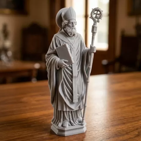 Saint Timothy Holding Scriptures