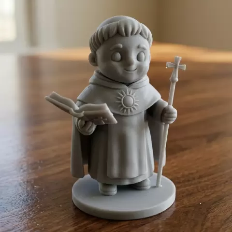 Saint Thomas Aquinas Holding a Book