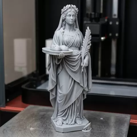 Saint Agatha Sculpture