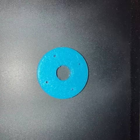 RC fuel vent backer plate