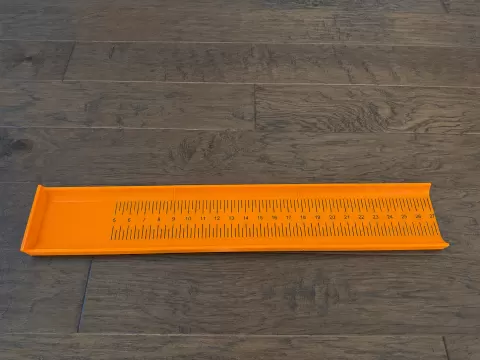 Fish Measuring Board