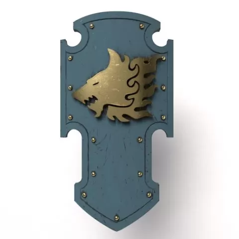 Space Wolves Grimbloods power shield