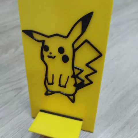 SOPORTE CELULAR PIKACHU