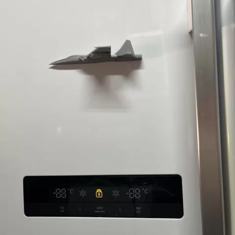 F22 Fridge Magnet