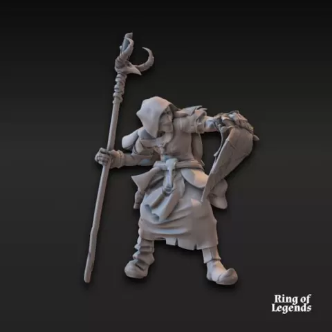 Goblin Shaman on Foot | Goblins of the Cave | Fantasy | Ring of legends