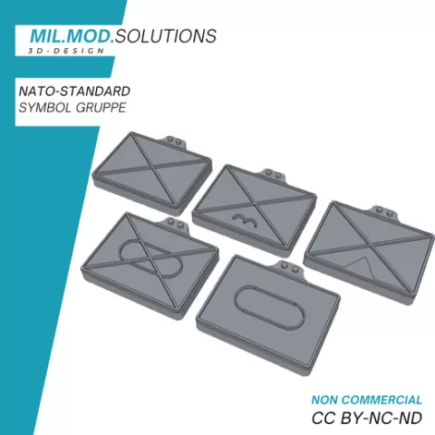NATO standard symbols groups