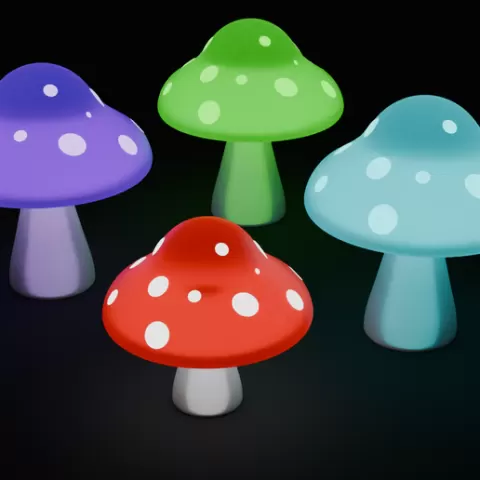Luminescent mushrooms