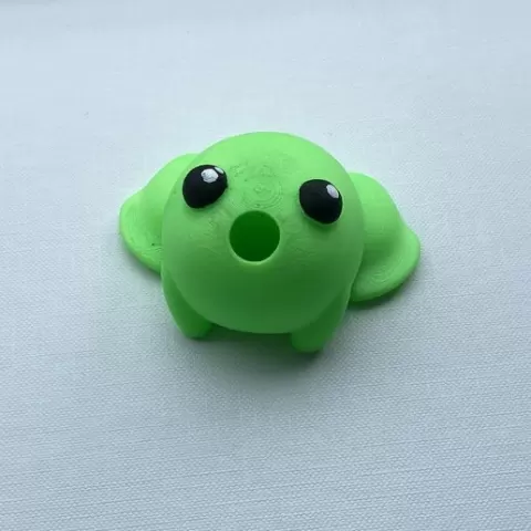 pen holder frog