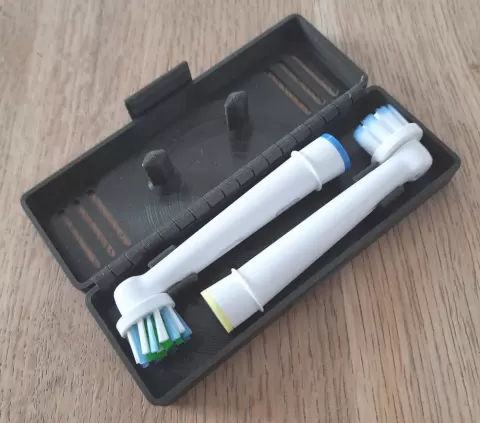 Oral-B Electric 2/4/6 Toothbrush Head Travel Case and Stand (PIP)