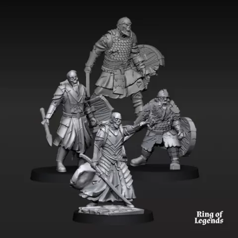 4x Dead Spirit | Dead City | Fantasy | Ring of Legends