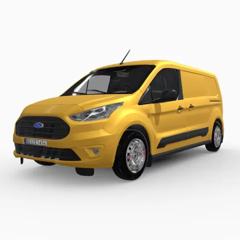 Ford Transit Connect (Yellow)