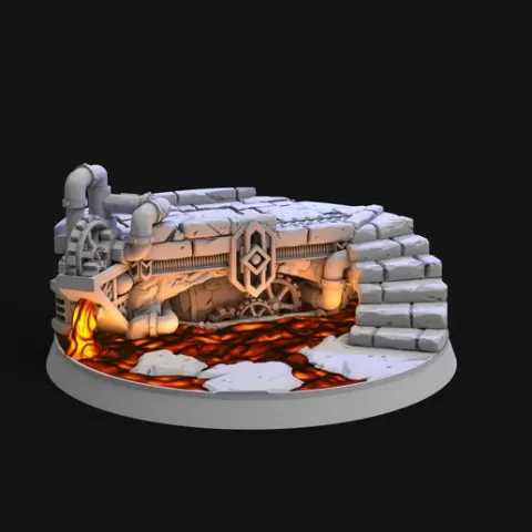 Miniature Base - Dwarven Base