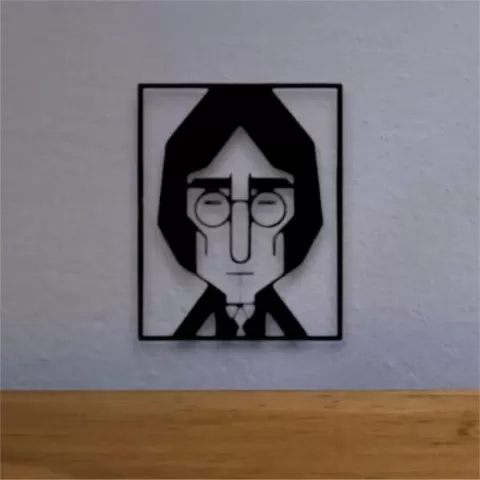 John Lennon - cuadro - The Beatles