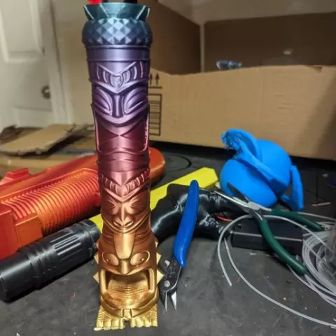 Tiki Totem Dice Tower