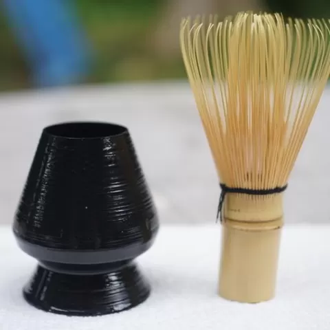 Matcha whisk (chasen) stand, remixed