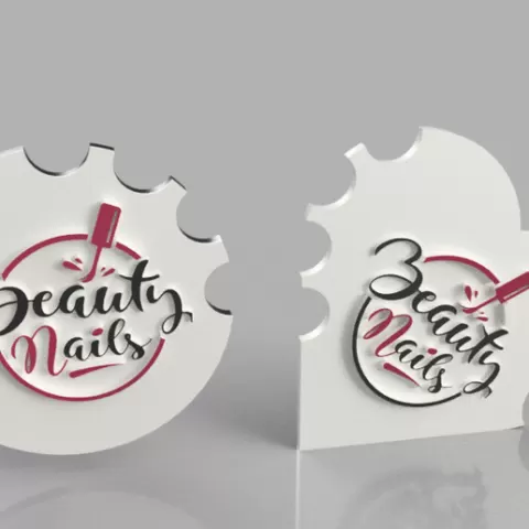 Nail signs.