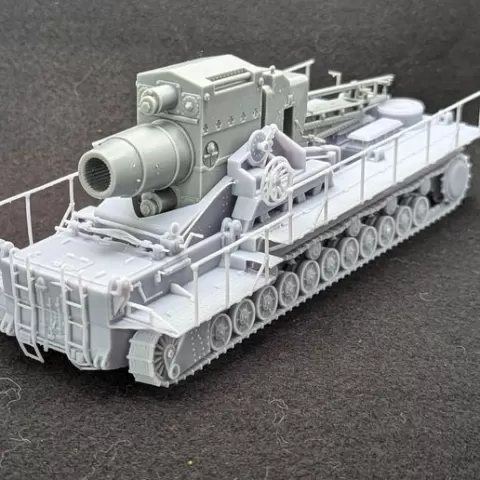 Self-propelled siege mortar Karl Gerat VI "Ziu" 040 (Mörser Karl) + Karl Gerat V "Loki" 041 (Germany, WW2)