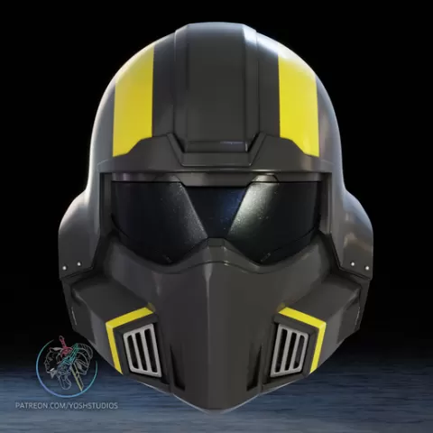 Helldivers2 B01 Helmet 3d Printer File
