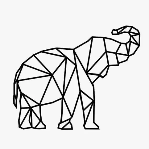 Geometric Elephant