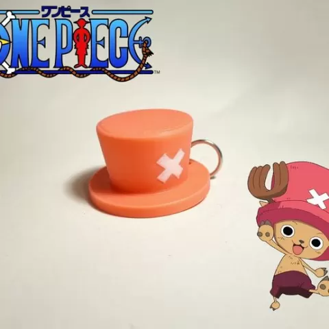 Chopper Hat Keychain