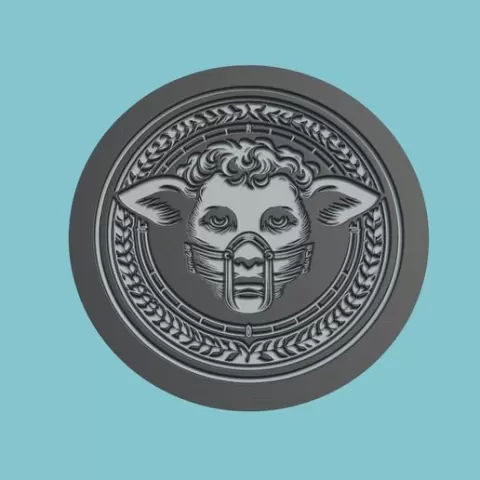 The Silence of the Lambs Movie Medallion The Silence of the Lambs 3d Model Stl Obj