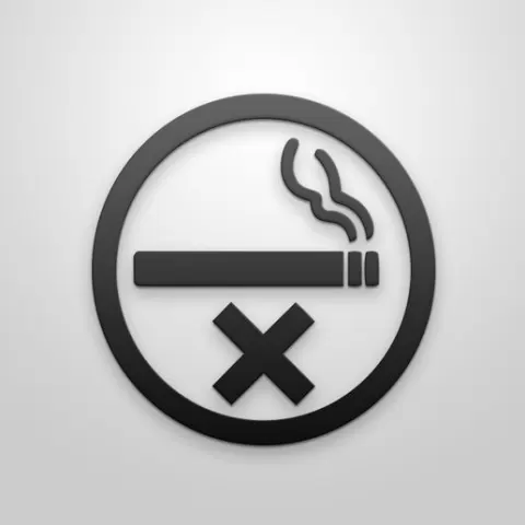No Smoking Sign - 3D Printable Decorative Object