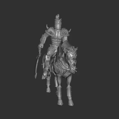 Heroes 3 Dread Knight Necropolis Miniature