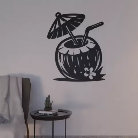 Wall decorations Coco drink 2d wall art