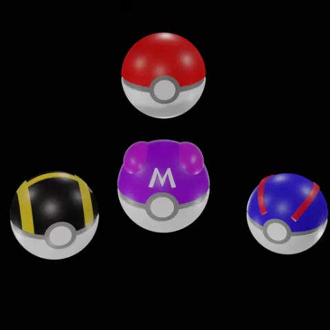 Pokemon Pokeball Collection Set