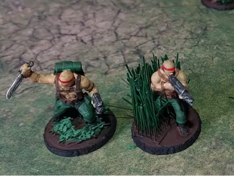 Vietnam Jungle fighters w/ Stabby leaders