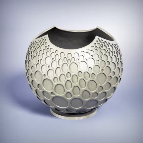 Planter with Voronoi structure