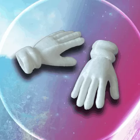 Custom Modern Sonic Open Hands