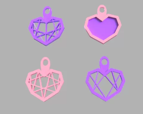 Corazón colgante
