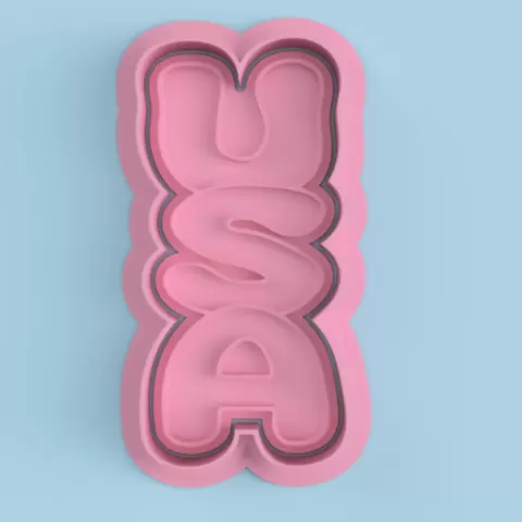 USA cookie cutter
