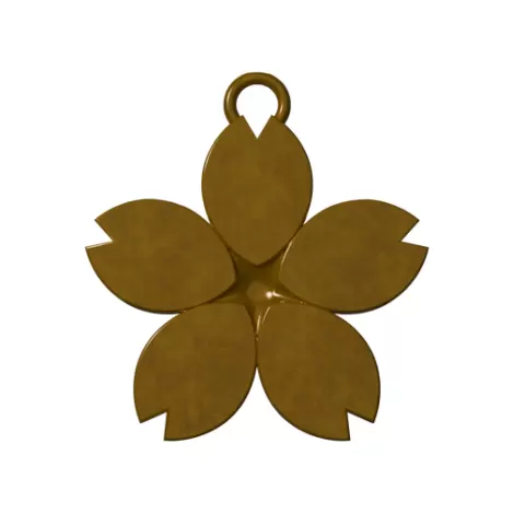 Pendant 31 - Flower 03 - Suzanne