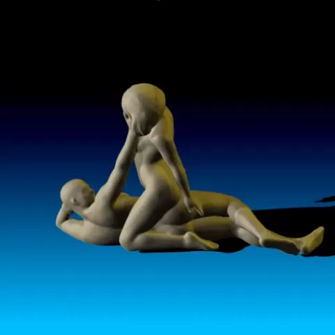 Jessy and Marcel, nude couple