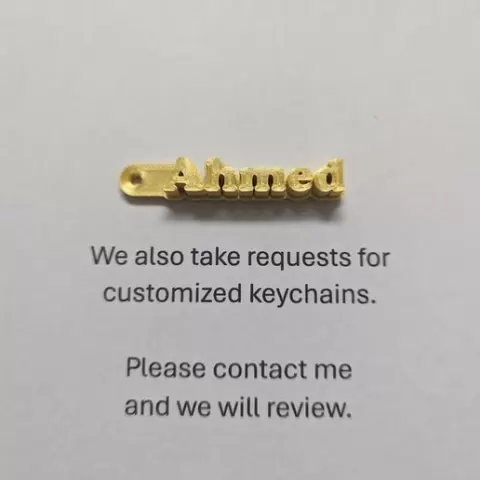 Ahmed Keychain