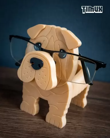 SHAR PEI GLASSES HOLDER