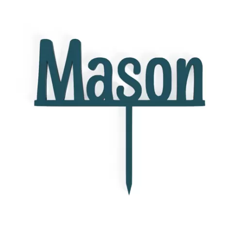 Topper cake Mason