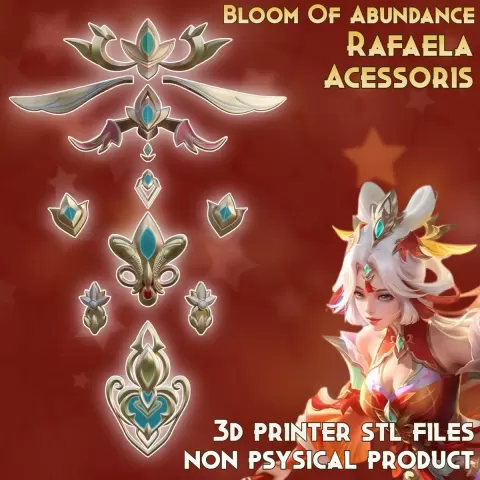 Rafaela Bloom Of Abundance Cosplay Accessories Mobile Legends: Bang Bang