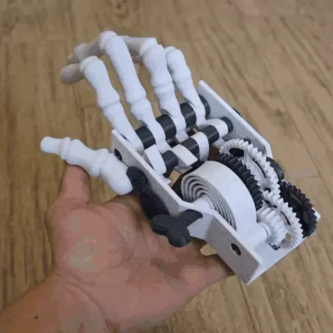 Walking Skeleton Hand