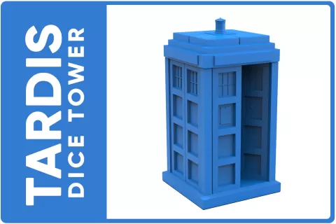 Tardis Dice Tower