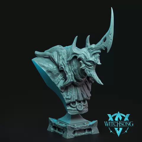 Bust - The Cryptid Executioner by Witchsong Miniatures