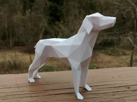 Low Poly Dog