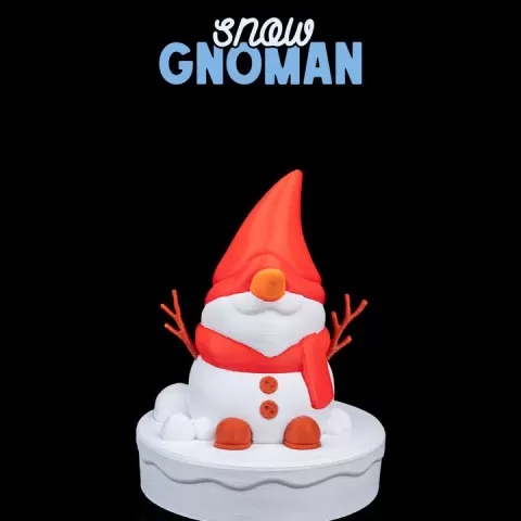 Snow Gnoman by Stlflix