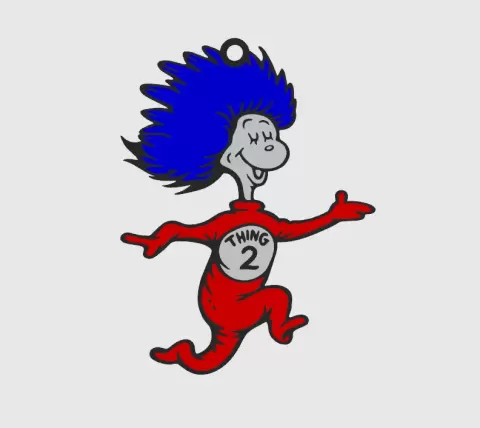 Thing 2 Earring.stl