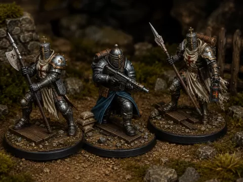 Trench Crusade Soldier Miniature Pack