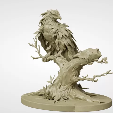 Leaf Eagle by Molten Core Minis